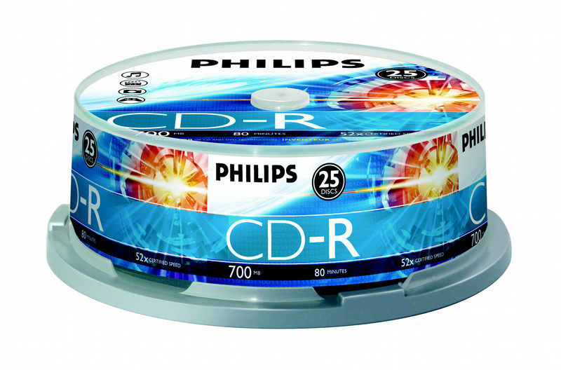 Philips CDRW80D12 700MB / 80min 4-12x CD-RW