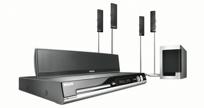 Philips HTS3455 DivX Ultra DVD Home Theater System 1000Вт домашний кинотеатр