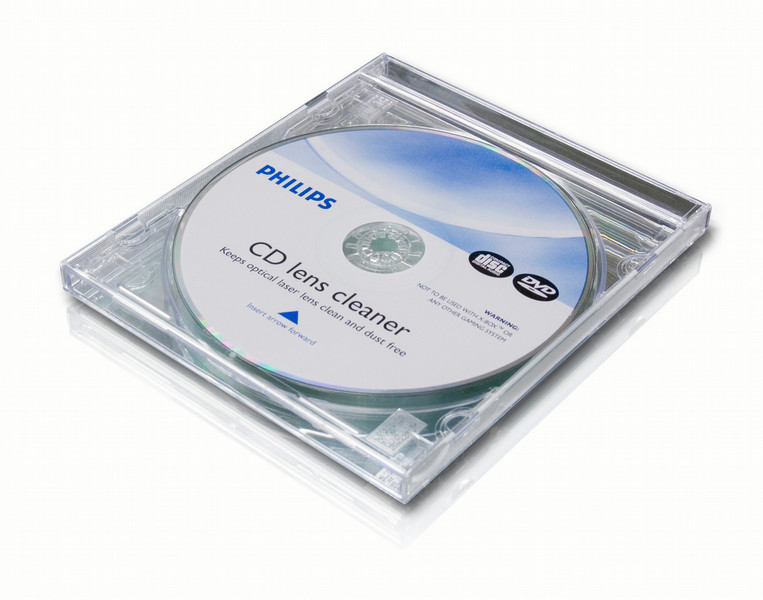 Philips SAC2560 CD and DVD CD lens cleaner