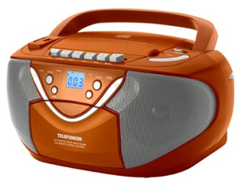 Telefunken P18 Portable CD player Orange