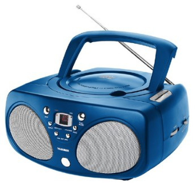 Telefunken P19 Portable CD player Blue