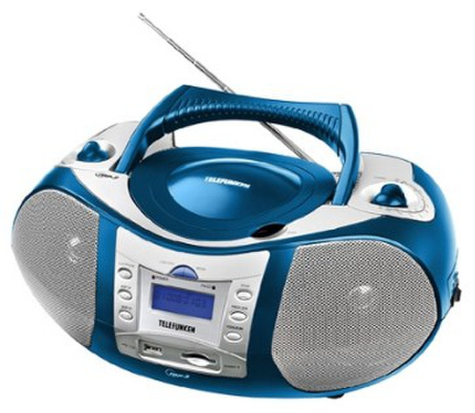 Telefunken P5 Portable CD player Blue