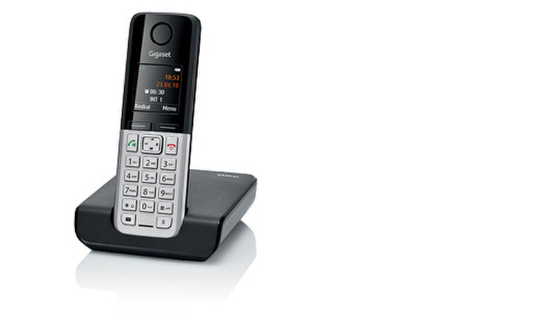 Gigaset C300 DECT телефон Идентификация абонента (Caller ID) Черный