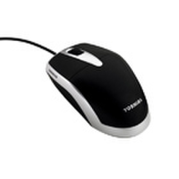 Toshiba Laser Tilt-Wheel Mouse - Silver USB Лазерный компьютерная мышь