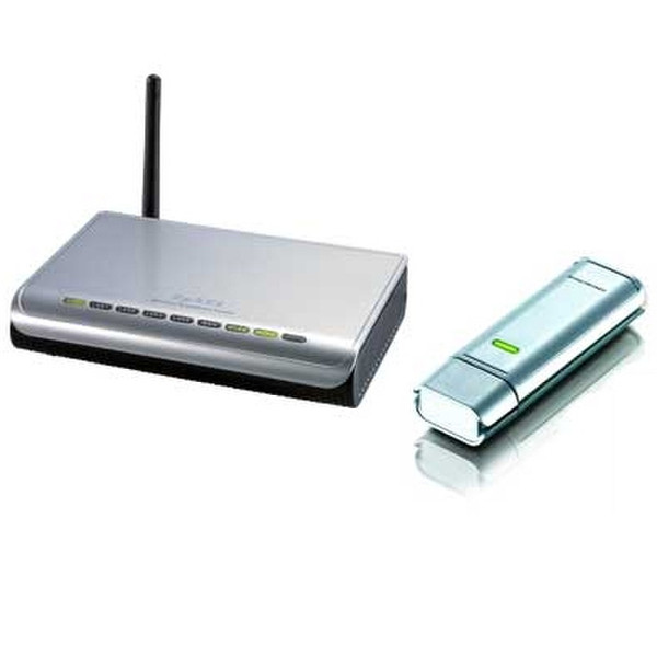 ZyXEL 802.11g Wireless Firewall Router + Wireless USB Adapter WLAN-Router