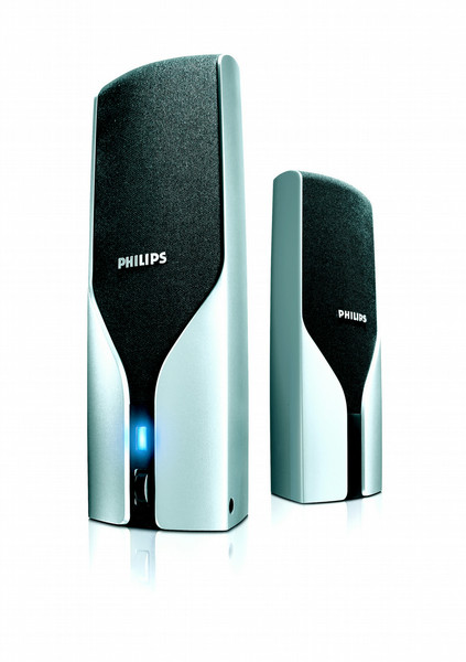 Philips SPA3200/93 5Вт Черный, Cеребряный акустика