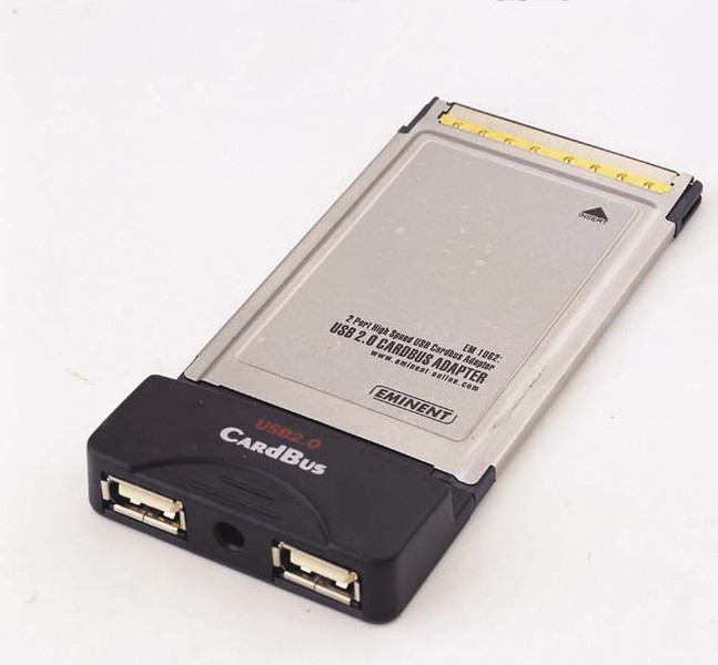 Eminent 2-Port High Speed USB PC-Card Schnittstellenkarte/Adapter