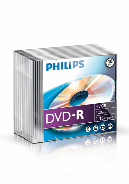 Philips DM4S6S10F 4.7GB/120min 16x DVD-R