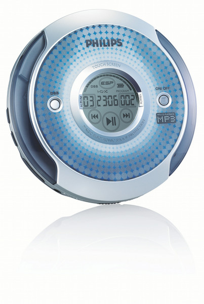 Philips EXP2561/85 Portable CD player Синий CD-плеер