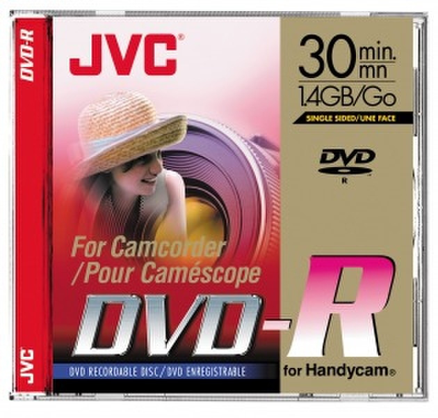 JVC VD-R14EU 1.4GB DVD-R blank DVD