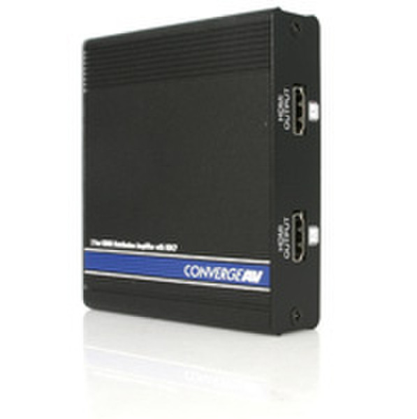 StarTech.com Converge A/V 2 Port HDMI Distribution Amplifier with HDCP