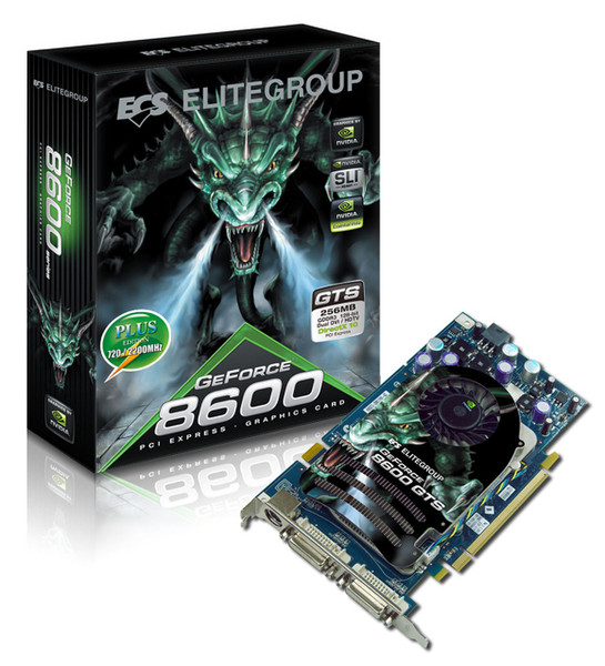 ECS Elitegroup GeForce 8600GTS 256MB GDDR3