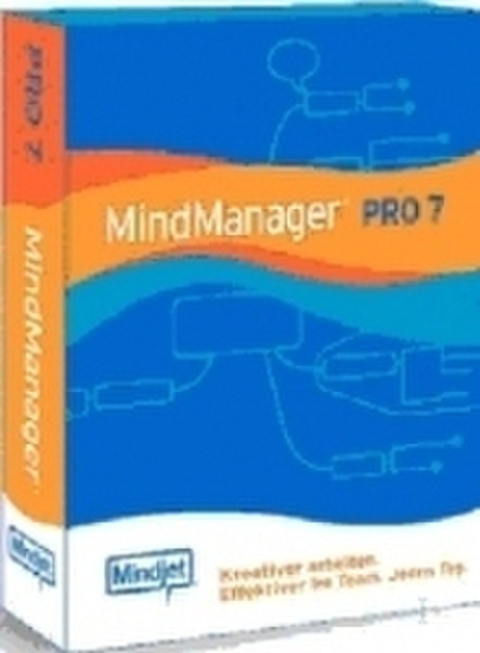 Mindjet Eurobox MindManager Pro v7 EN CD 1пользов.