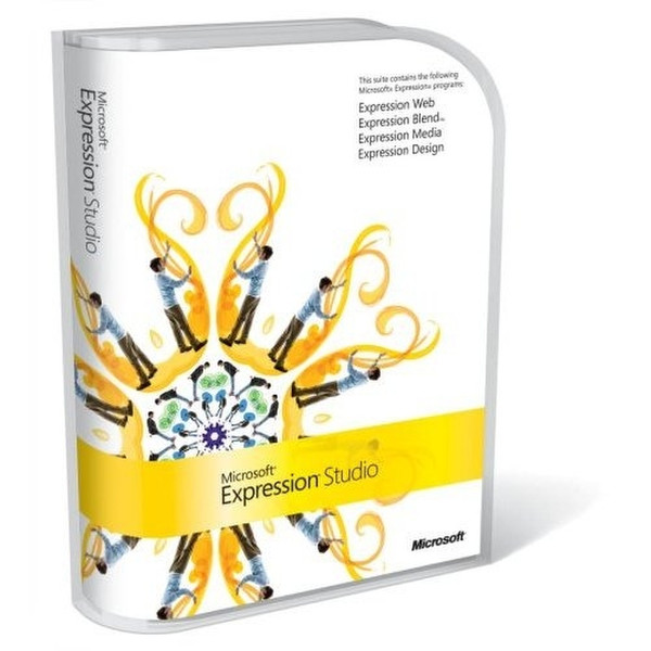 Microsoft Expression Studio DE CD/DVD Education German