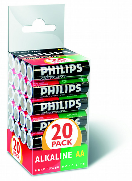 Philips PowerLife Батарея LR6PX20A/10
