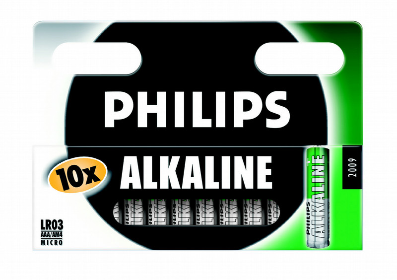 Philips Щелочная батарея LR03-P10/00M