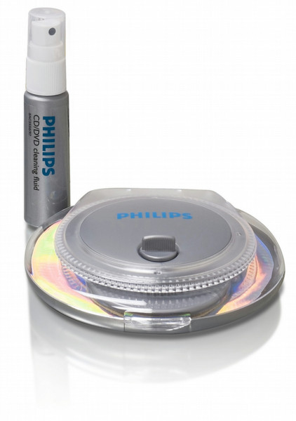 Philips SAC2540 With fluid CD/DVD radial cleaner