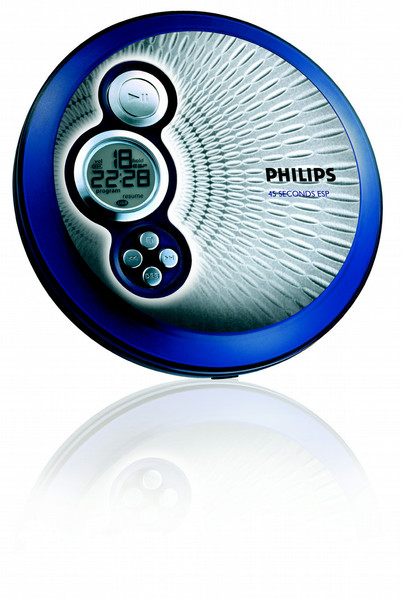 Philips AX2420/17 Portable CD player Синий, Cеребряный CD-плеер