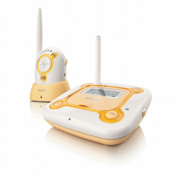 Philips SCD469/05 Analog babyphone 4канала Белый, Желтый радио-няня