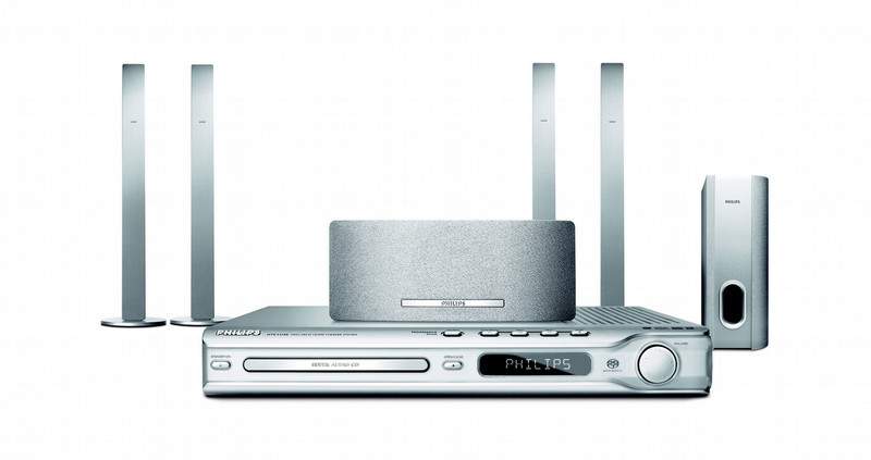 Philips HTS5310S Progressive Scan DVD/SACD Home Theater System 500Вт домашний кинотеатр