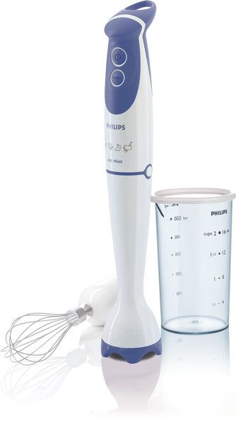 Philips Daily Collection HR1362 600 W with beaker and whisk hand blender