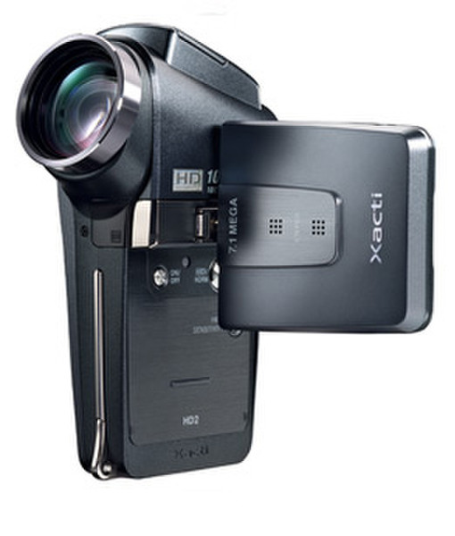 Sanyo Xacti VPC-HD2 Digital Movie Camera 10MP 1/2.5Zoll CCD Grau