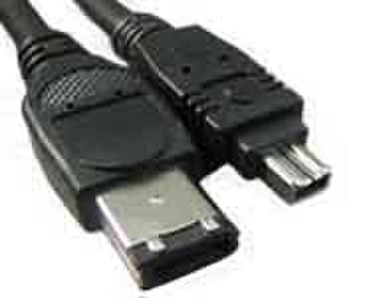 JVC DV Cable (4-6 PIN) 1.52m Black firewire cable