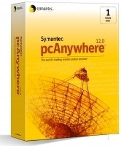 Symantec pcAnywhere 12.1 Host User Packs 1пользов. Коробка