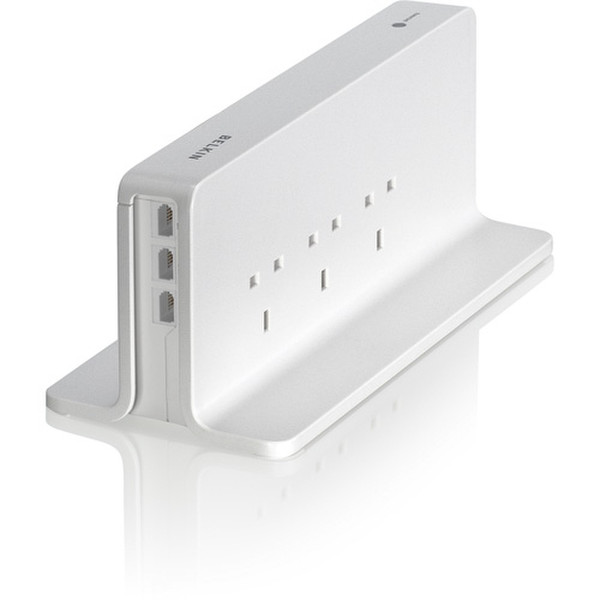 Belkin Compact Surge Protector 6розетка(и) Белый сетевой фильтр