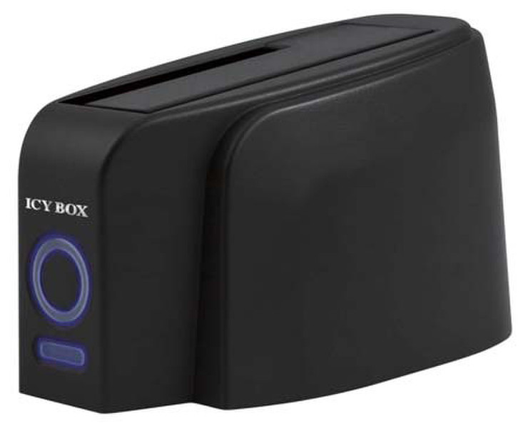 ICY BOX IB-110STU3-B Schwarz Notebook-Dockingstation & Portreplikator