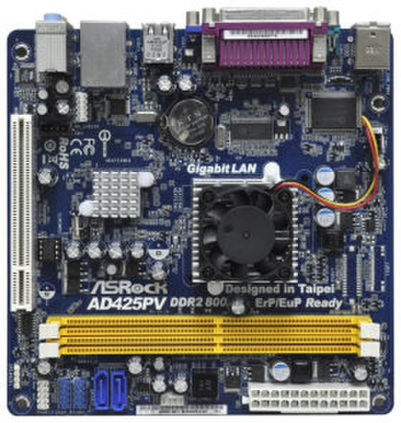 Asrock AD425PV FCBGA559 Mini ITX motherboard