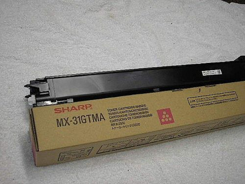 Sharp MX-31GTMA Toner 15000pages Magenta laser toner & cartridge