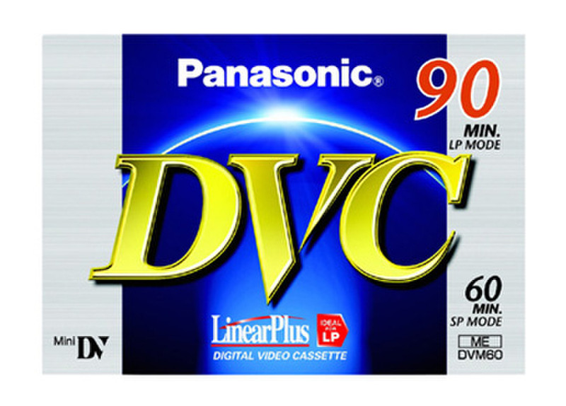 Panasonic AY-DVM60FE Video сassette 90min 1Stück(e) Audio-/Videokassette