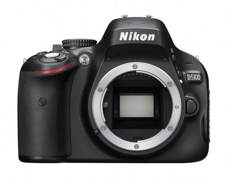 Nikon D5100 Однообъективный зеркальный фотоаппарат без объектива 16.2МП CMOS 4928 x 3264пикселей Черный