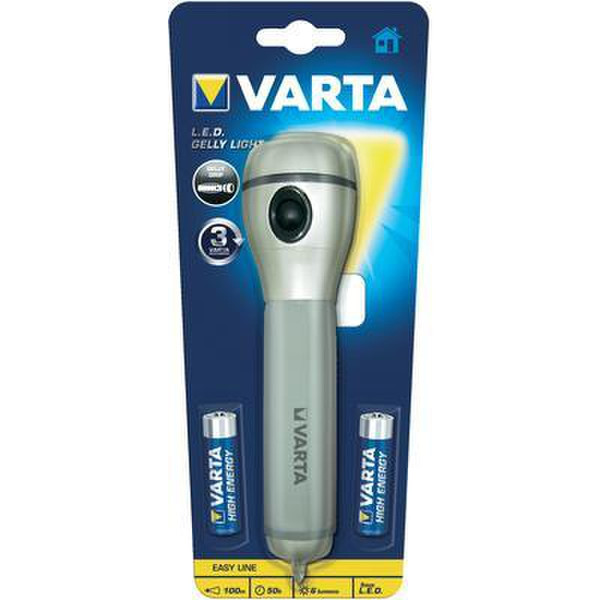 Varta Gelly Light 2AA Hand flashlight Silver