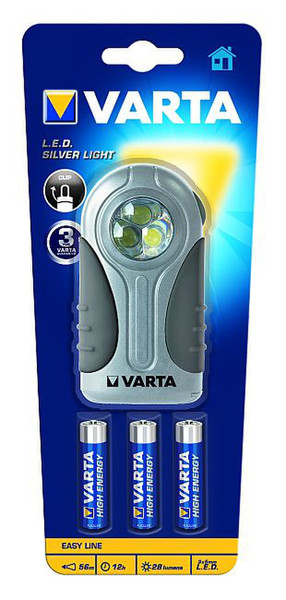 Varta LED Silver Light 3AAA Universal flashlight