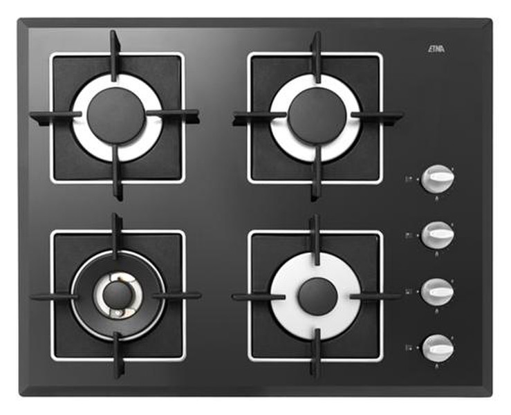 ETNA A1026VWZTA built-in Gas Black hob