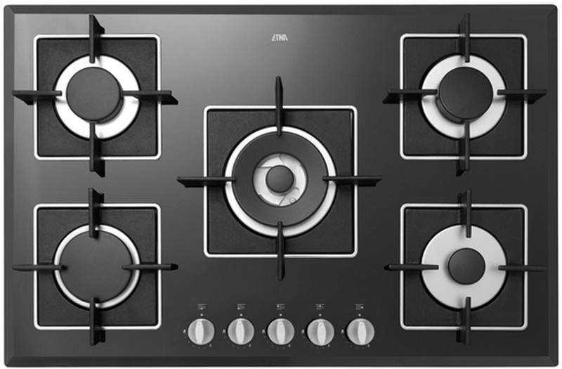 ETNA A1027VWZTA built-in Gas Black hob