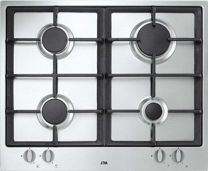 ETNA A124VRVSA built-in Gas Stainless steel hob