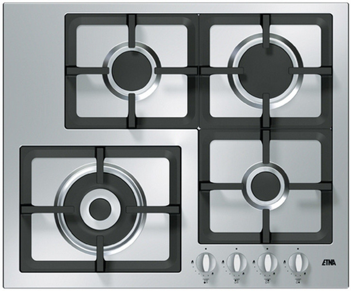 ETNA A126VWRVSA built-in Gas Stainless steel hob