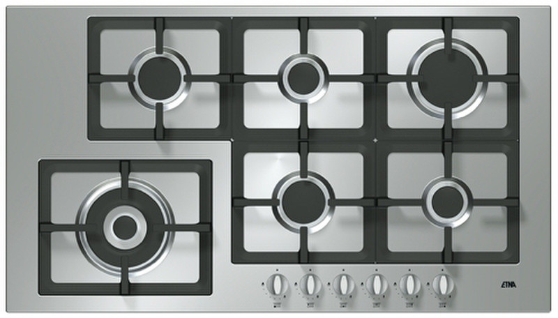 ETNA A196VWRVSA built-in Gas Stainless steel hob