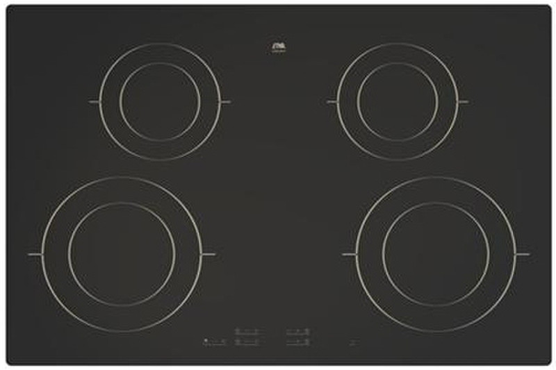 ETNA A380ZT built-in Electric induction Black hob