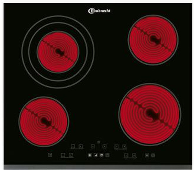 Bauknecht EDPS 6640 IN Встроенный Индукционная Черный