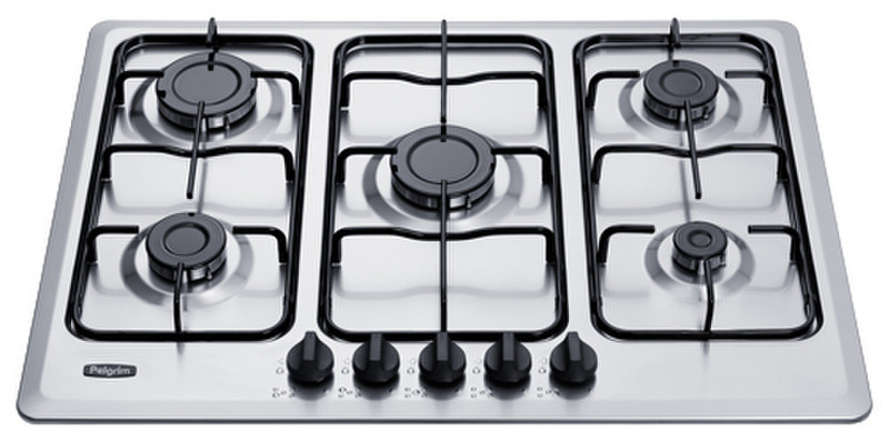 Pelgrim GK275RVS built-in Gas hob