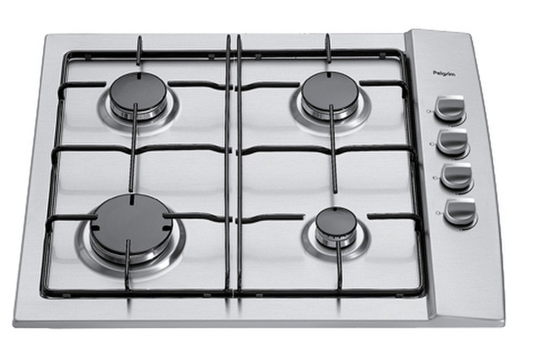 Pelgrim GK415RVSA built-in Gas Stainless steel hob