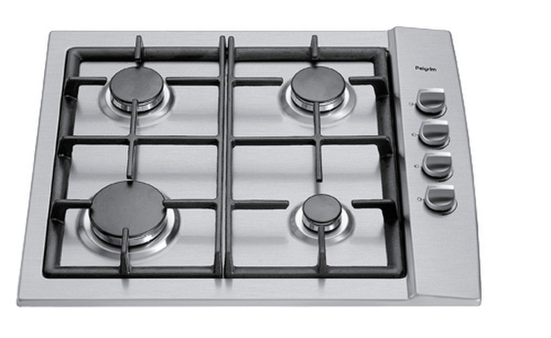 Pelgrim GK417RVSA built-in Gas Stainless steel hob