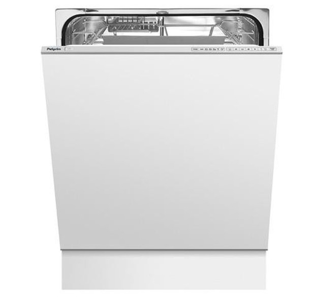 Pelgrim GVW693RVS Fully built-in 14place settings A dishwasher