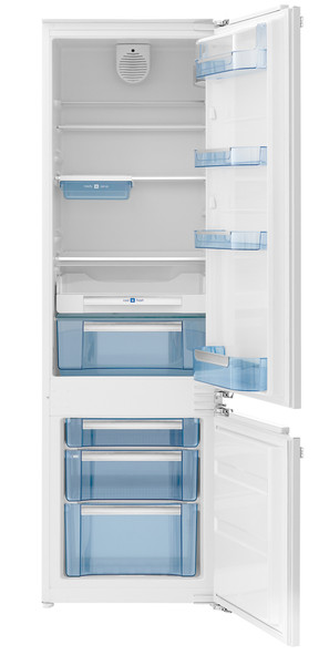 Pelgrim PKD7178F Built-in 224L 69L A+ White fridge-freezer