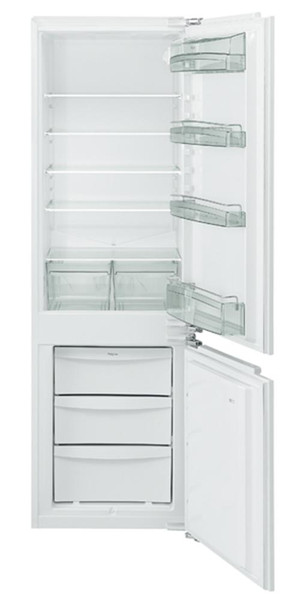 Pelgrim PKD9304A Встроенный 201л 69л A+ Белый холодильник с морозильной камерой