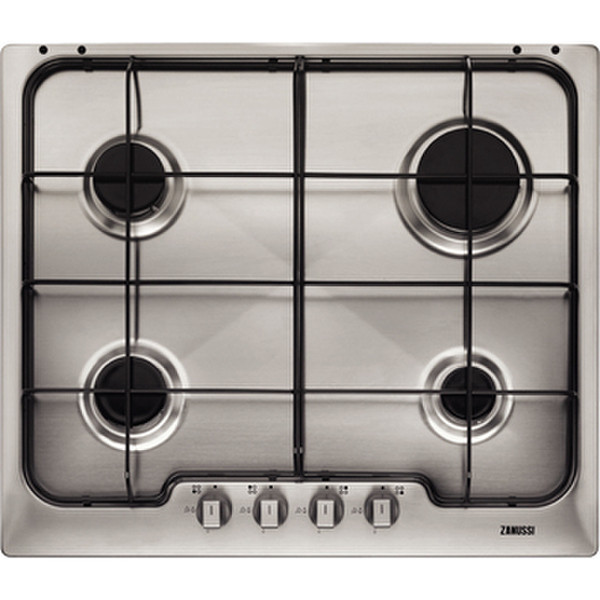 Zanussi ZGF640ITX built-in Gas Stainless steel hob